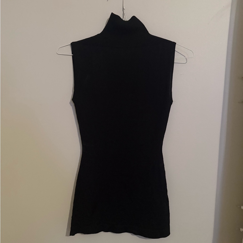 Marni Black Ribbed Knit Top